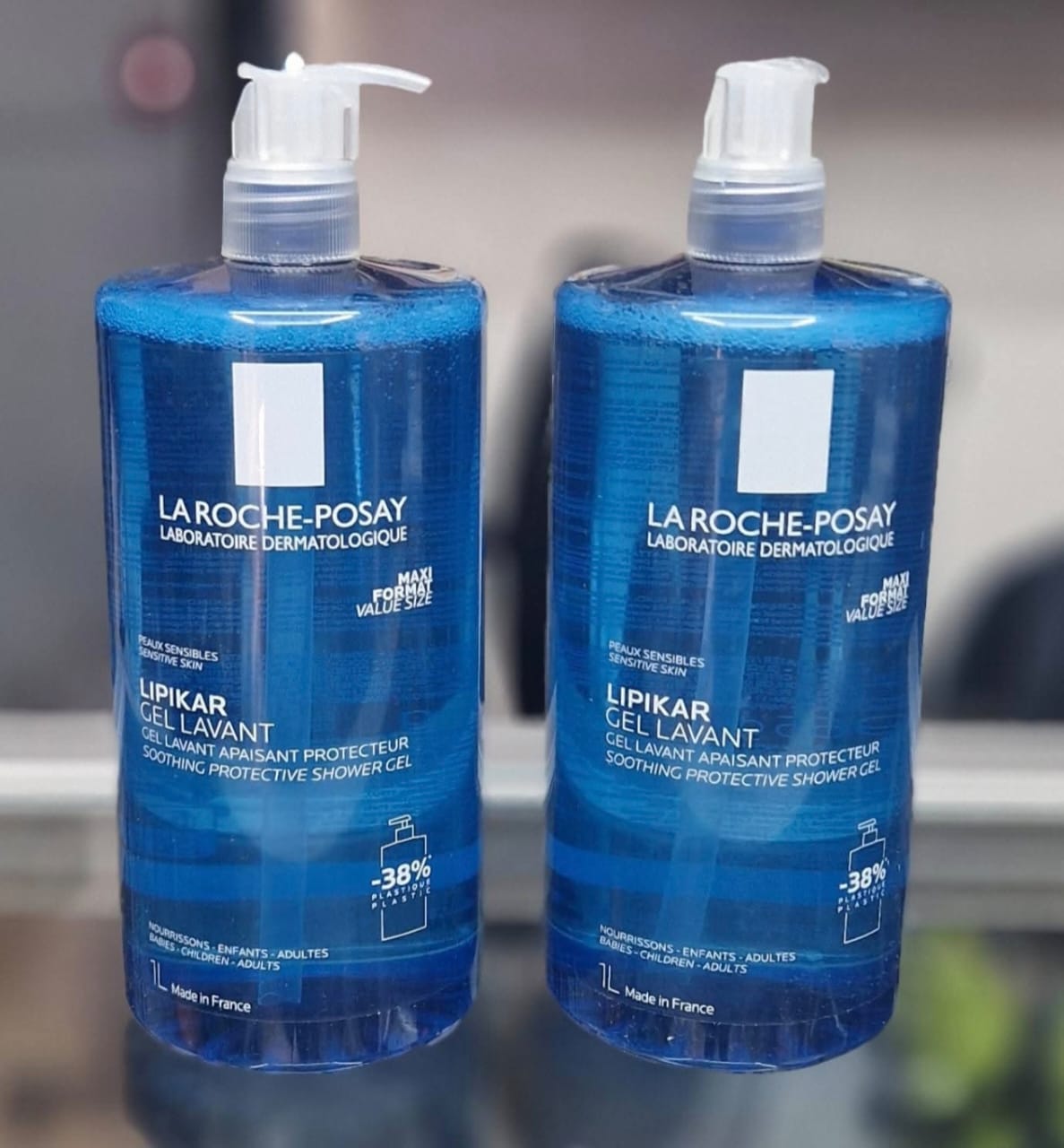 La Roche-posay Lipikar Gel Lavant - Maxi Format 1L (Peaux sensibles)