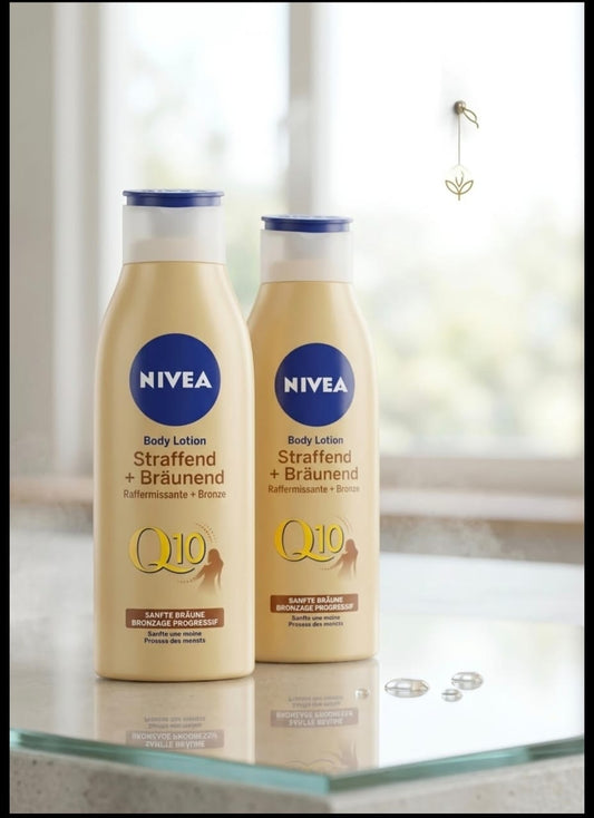 Nivea Q10 Lait Corps Raffermissant + Bronze (Hâle Progressif) - 400 ml