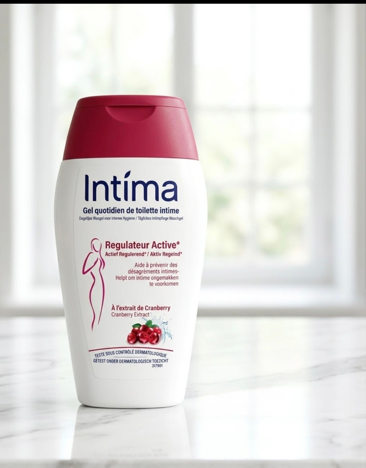 Intima Gel Quotidien de Toilette Intime Régulateur – À l'extrait de Cranberry (200 ml)